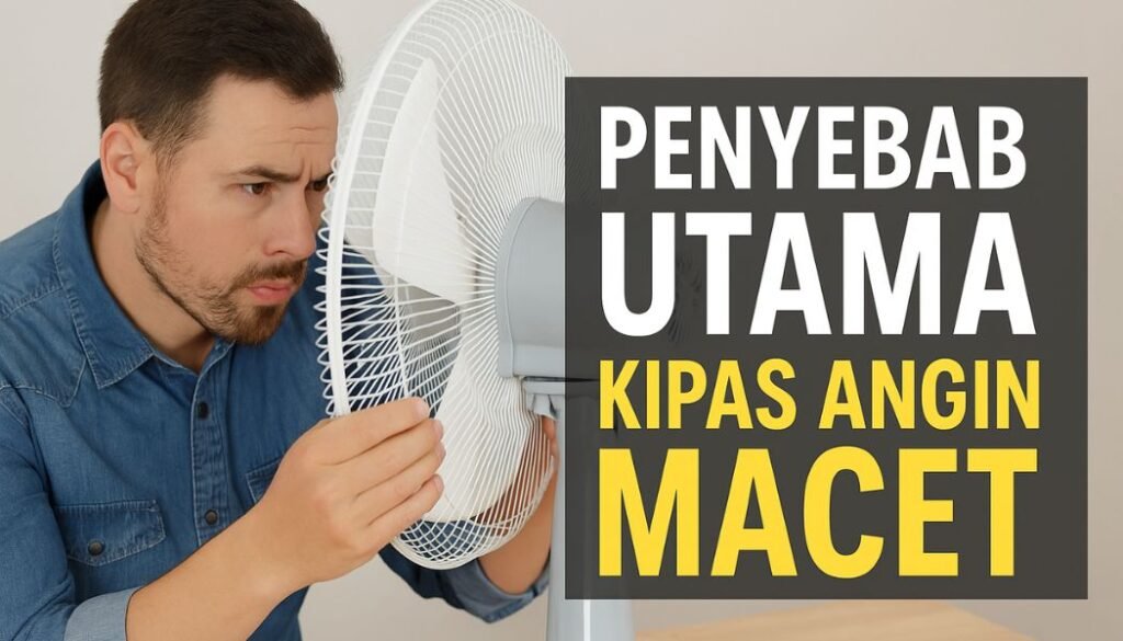 Penyebab Utama Kipas Angin Macet