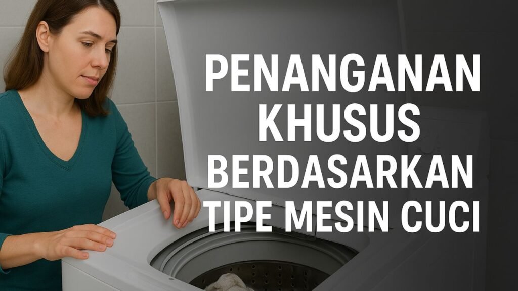 Cara memperbaiki mesin cuci tidak bisa spin